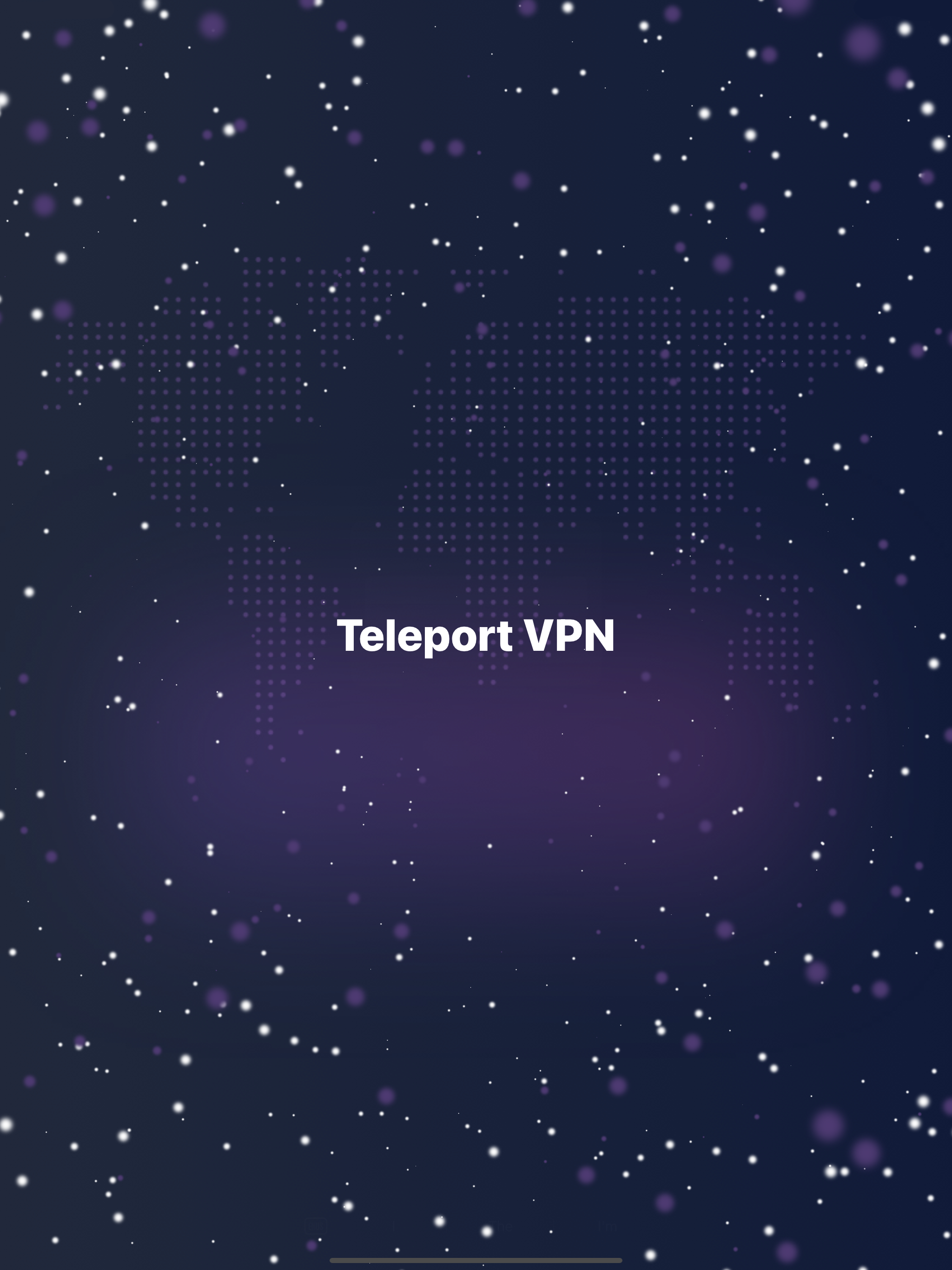 Teleport VPN on iPad